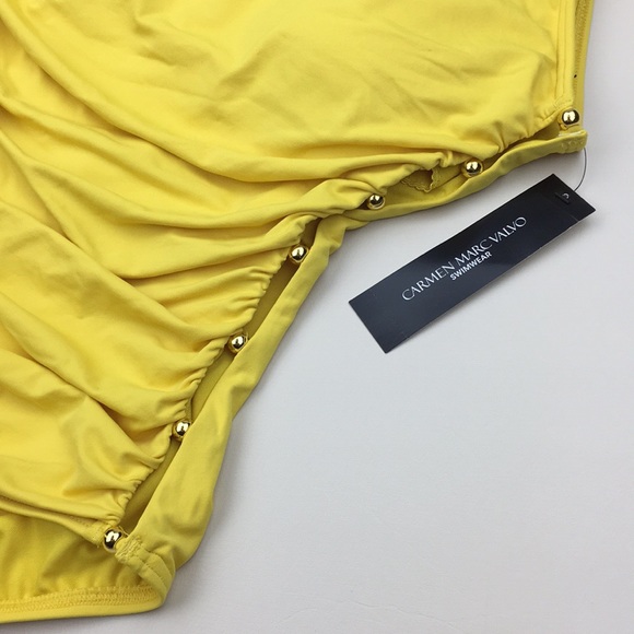 Carmen Marc Valvo Trinidad One Piece Swimsuit NWT - Picture 4 of 8
